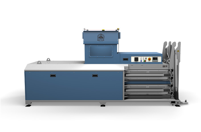 Mil-tek E819 horisontal ballepresser